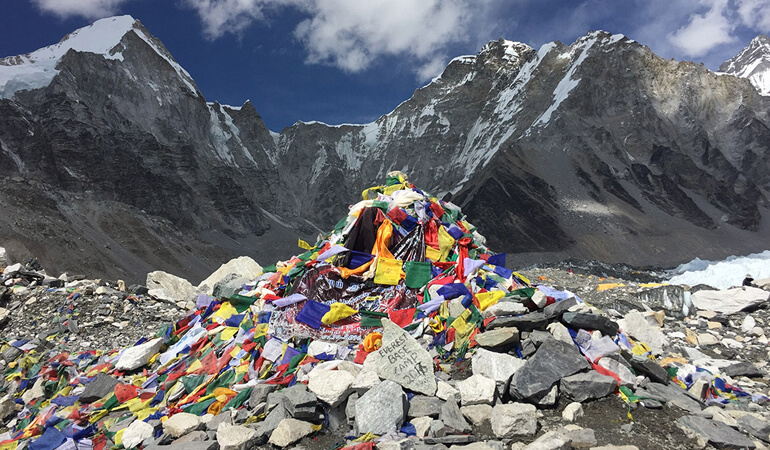 Everest base camp trek